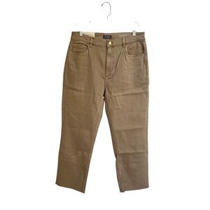DL1961 Womens Brown‎ Patti Straight High Rise Vintage Ankle Pants Size 31 New
